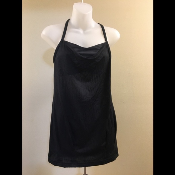 L.Lululemon C.Y.B Tank Black / Hyper Stripe Black - Picture 12 of 16
